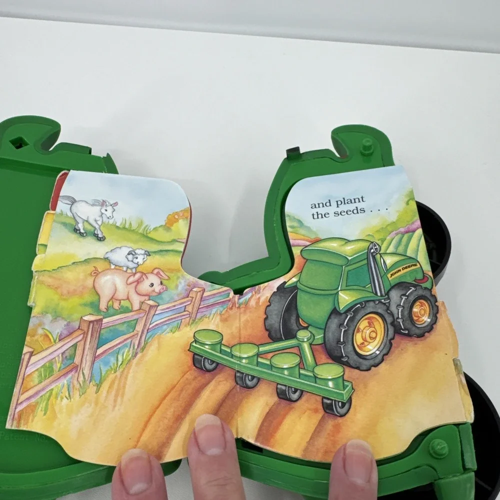John Deere Kids Toy Book Johnny Tractor Generation 2 Ertl Vintage Farmer